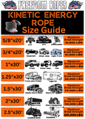 1"x30' Kinetic Freedom Rope