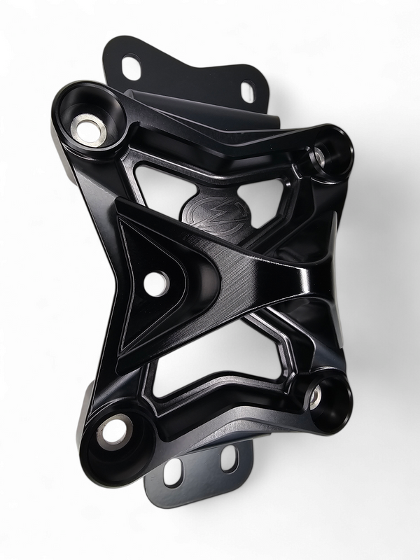 2022 to Current Can Am X3 10 Bolt Radius Rod Plate with Pull Hook (Black)