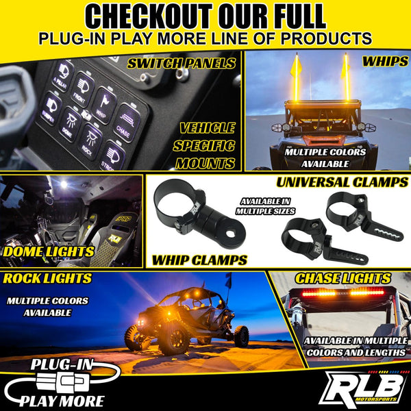 Polaris Ranger LED Chase Light - San Felipe (Amber/White)