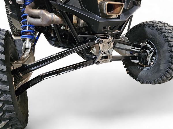 2022 to Current Polaris RZR Pro R, Pro S, Turbo R High Clearance Radius Rods in Black Finish