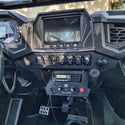 RZR Twist Lock Open Box Replacement Radio and Intercom Bracket Installed