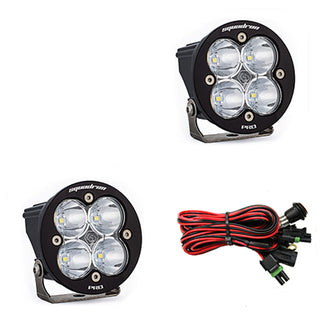 LED Light Pods Clear Lens Spot Pair Squadron R Pro Baja Designs