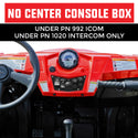 Polaris RZR No Box Icom Radio and Intercom Bracket