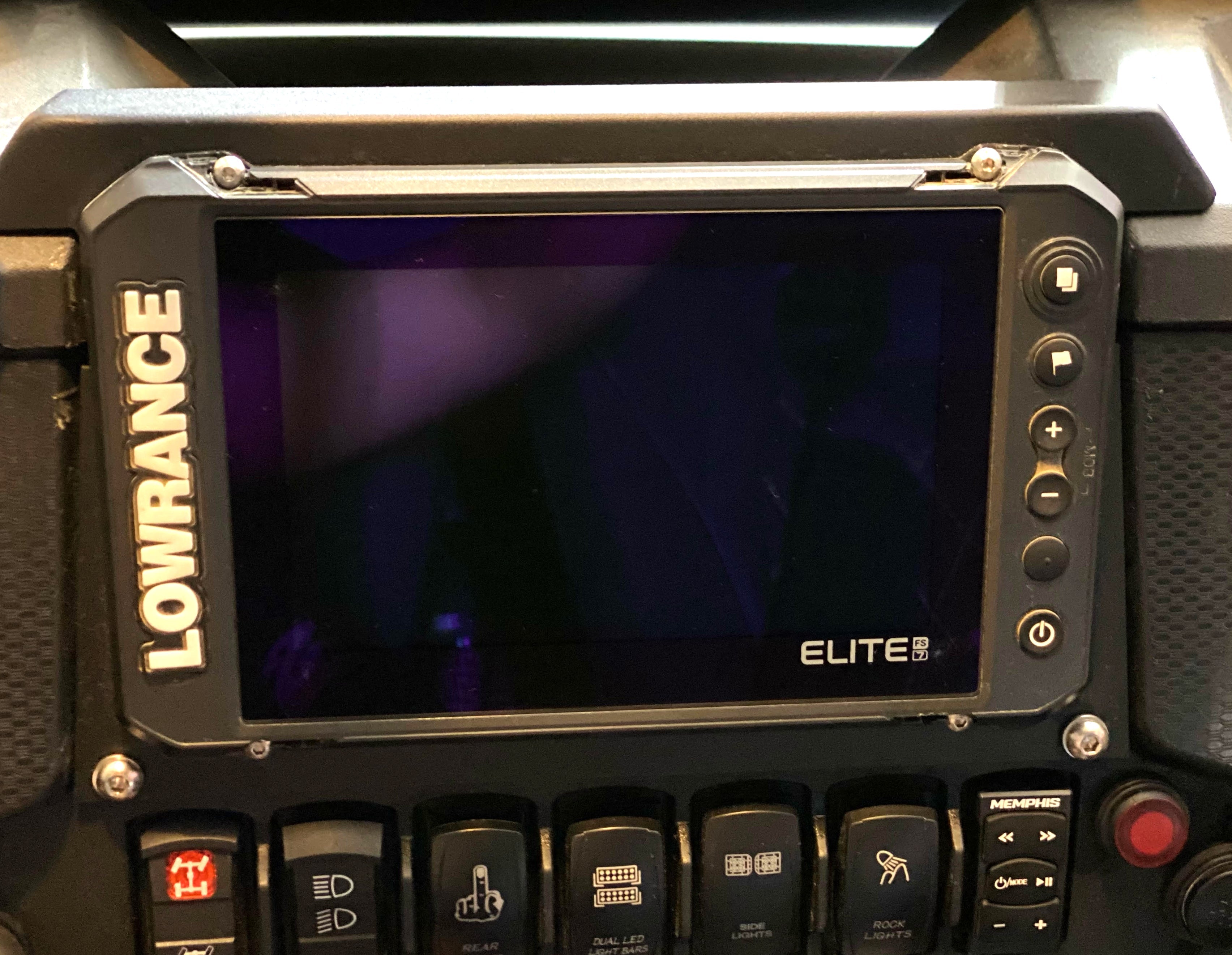 SFM Turbo S Lowrance Elite FS7 Mount